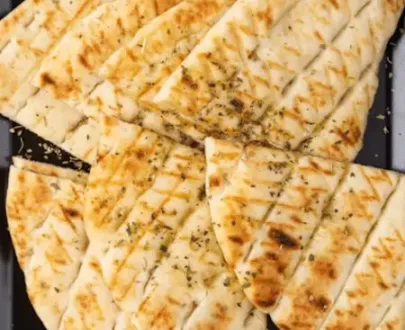 Gegrilltes Pitabrot