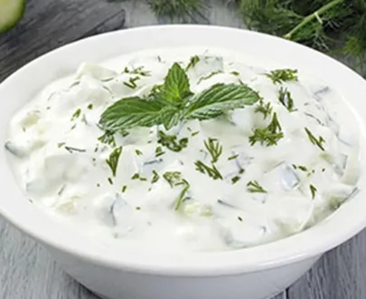 A boll of Greek Tzatziki