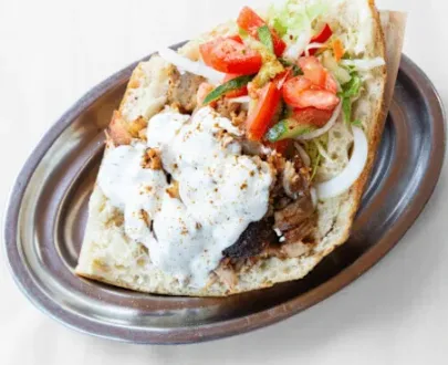 Gyros im Brot