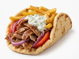 Authentisches griechisches Gyros Pita Spezialität von GyrosExpress Berlin Neukölln